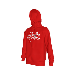 Love is Meant to be Shared Hoodie - Red