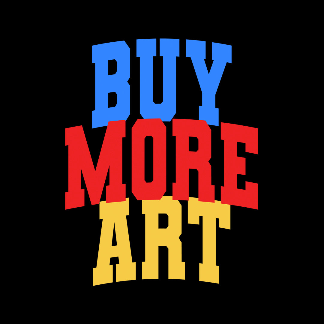 Buy More Art T-Shirt - Black