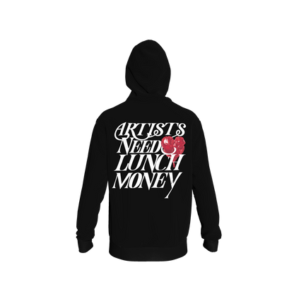 Love is Meant to be Shared Hoodie - Black