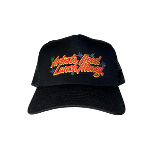 Deli Script Trucker Hat (Black)