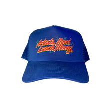 Load image into Gallery viewer, Deli Script Trucker Hat (Blue)
